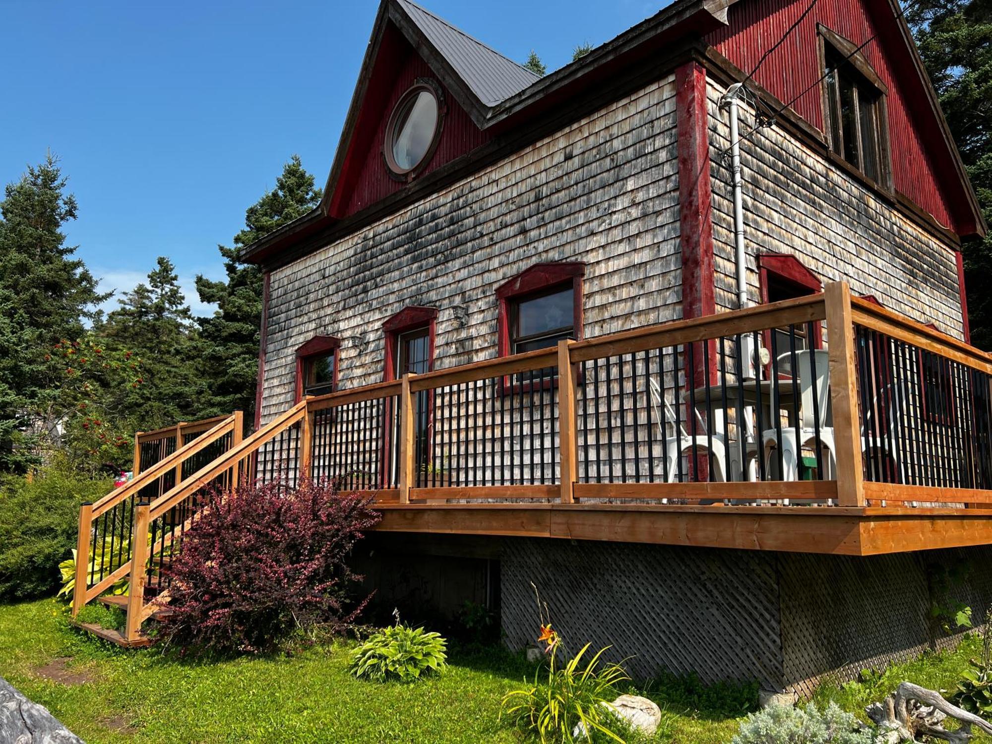 Chalet Epicea Sainte Anne-des-Chênes Екстериор снимка